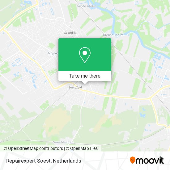 Repairexpert Soest map