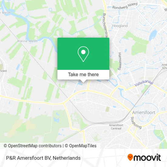 P&R Amersfoort BV map