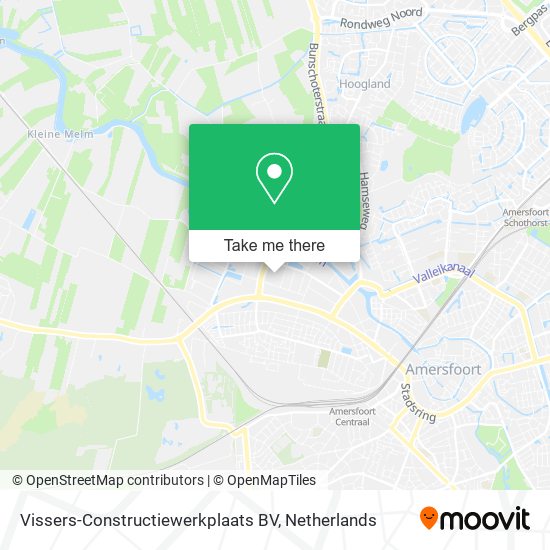 Vissers-Constructiewerkplaats BV Karte