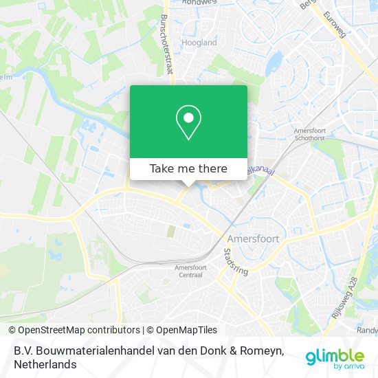 B.V. Bouwmaterialenhandel van den Donk & Romeyn Karte