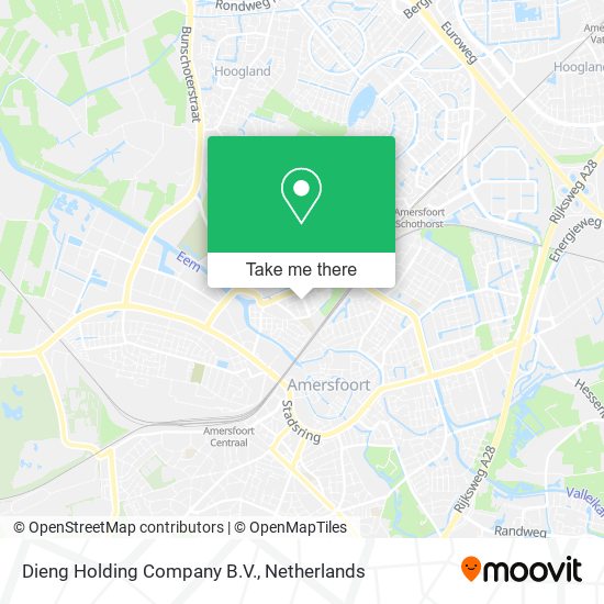 Dieng Holding Company B.V. map