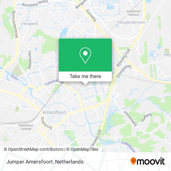 Jumper Amersfoort map
