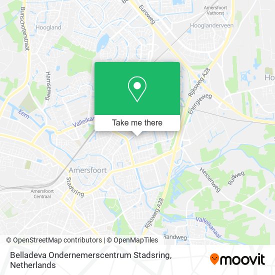 Belladeva Ondernemerscentrum Stadsring Karte