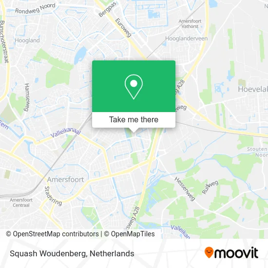 Squash Woudenberg map