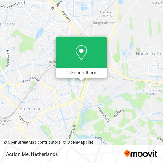 Action Me map
