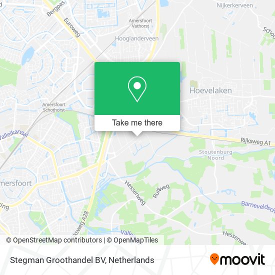 Stegman Groothandel BV map