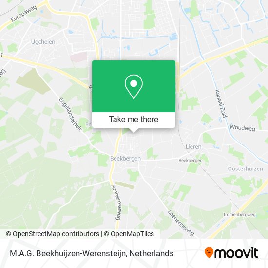 M.A.G. Beekhuijzen-Werensteijn map