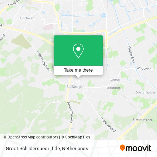 Groot Schildersbedrijf de map