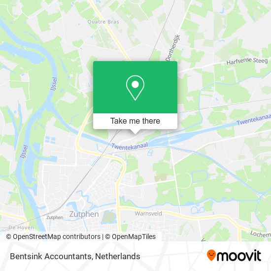 Bentsink Accountants map