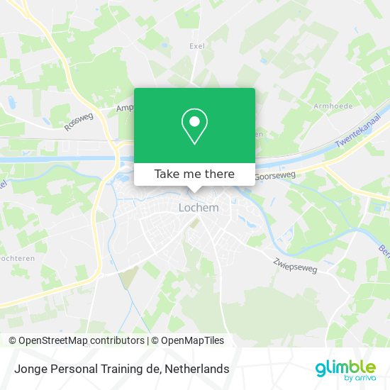 Jonge Personal Training de Karte