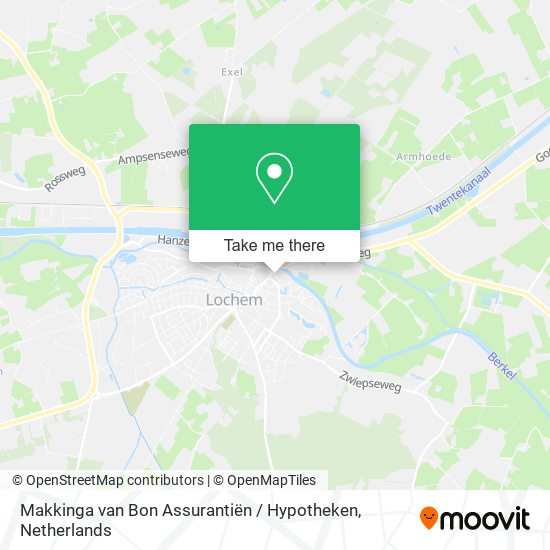 Makkinga van Bon Assurantiën / Hypotheken Karte