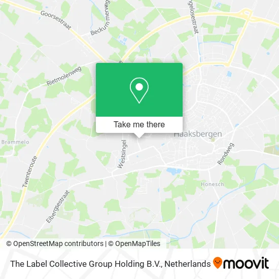 The Label Collective Group Holding B.V. map