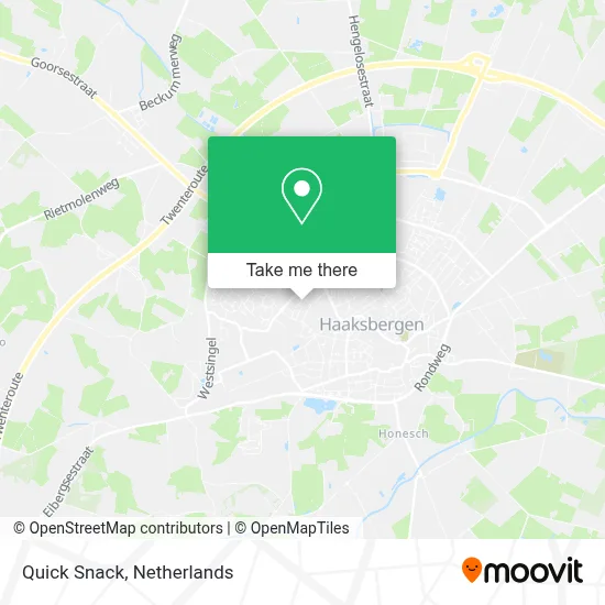 De Snelle Hap map