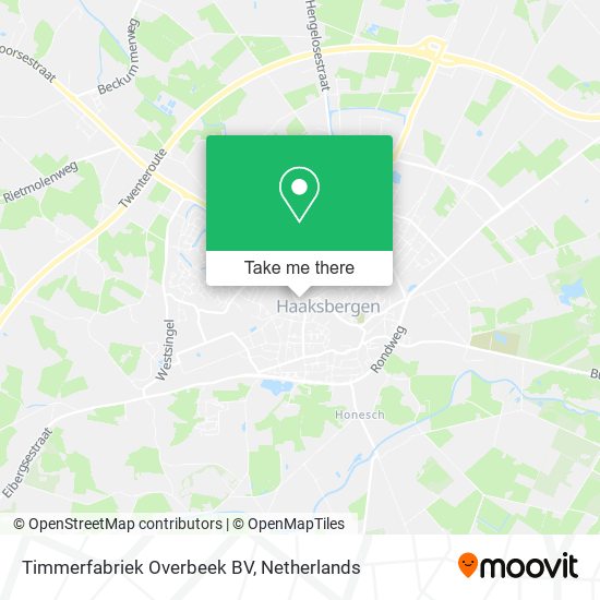 Timmerfabriek Overbeek BV map