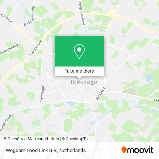 Wegdam Food Link B.V. map