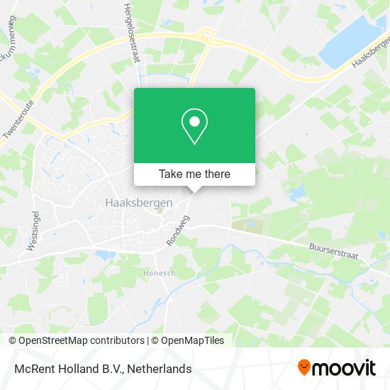 McRent Holland B.V. map