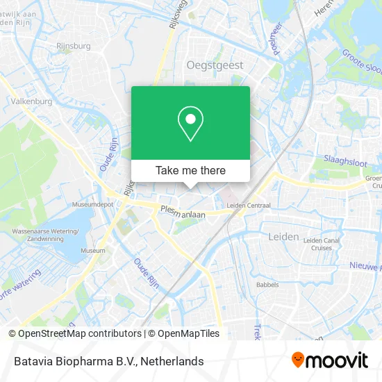Batavia Biopharma B.V. map