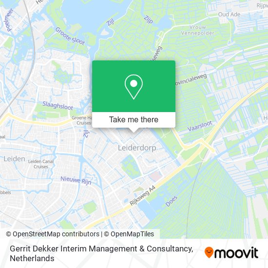 Gerrit Dekker Interim Management & Consultancy map