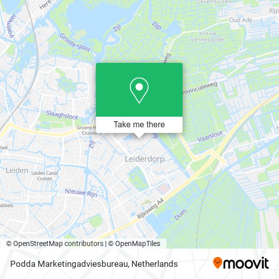 Podda Marketingadviesbureau map