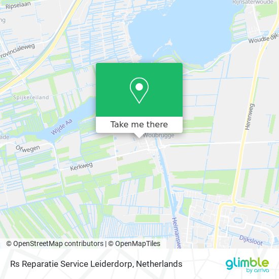 Rs Reparatie Service Leiderdorp map