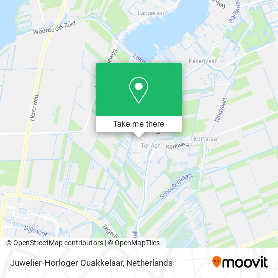 Juwelier-Horloger Quakkelaar map