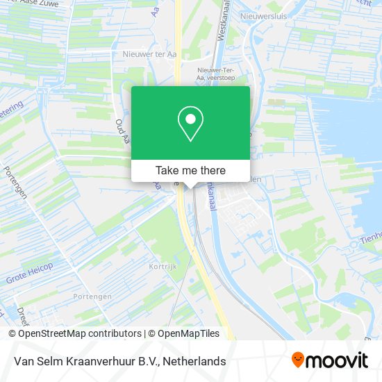 Van Selm Kraanverhuur B.V. map