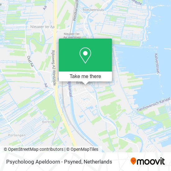 Psycholoog Apeldoorn - Psyned map