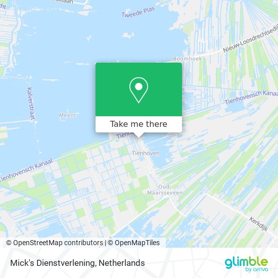 Mick's Dienstverlening map