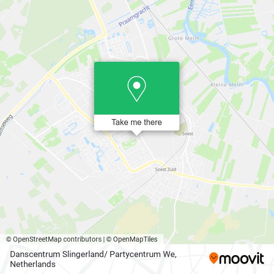 Danscentrum Slingerland/ Partycentrum We map