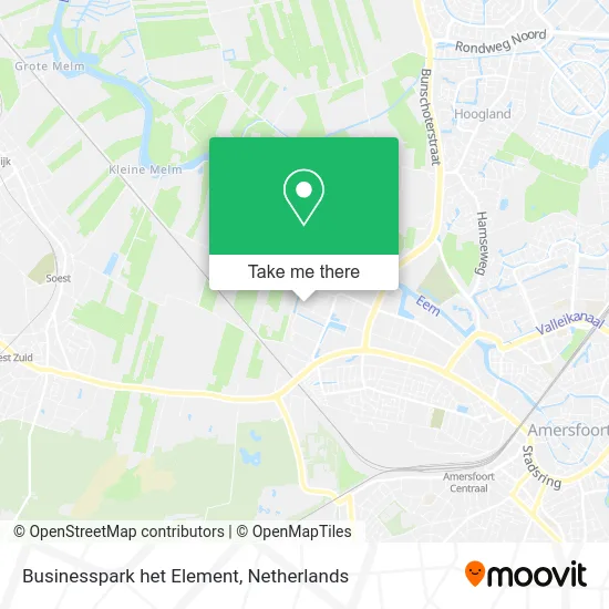 Businesspark het Element map