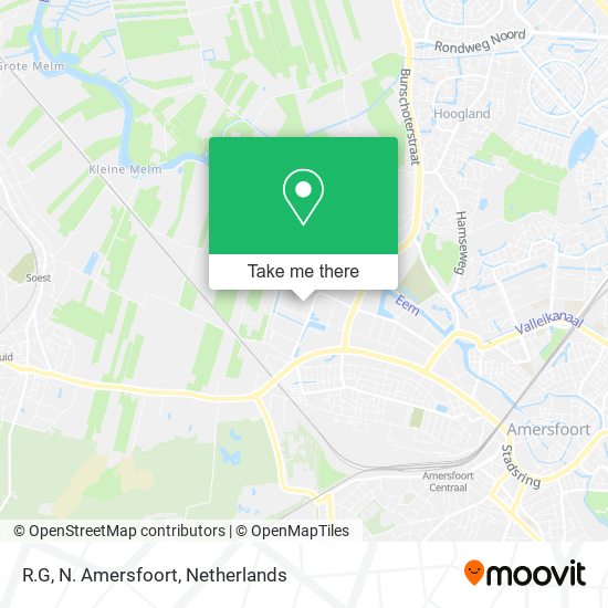 R.G, N. Amersfoort map