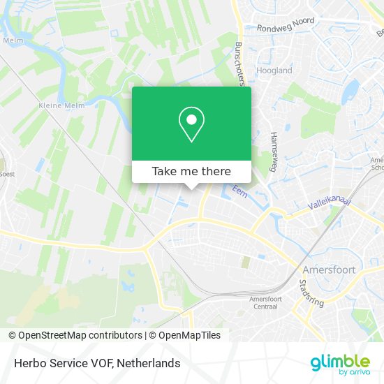 Herbo Service VOF map