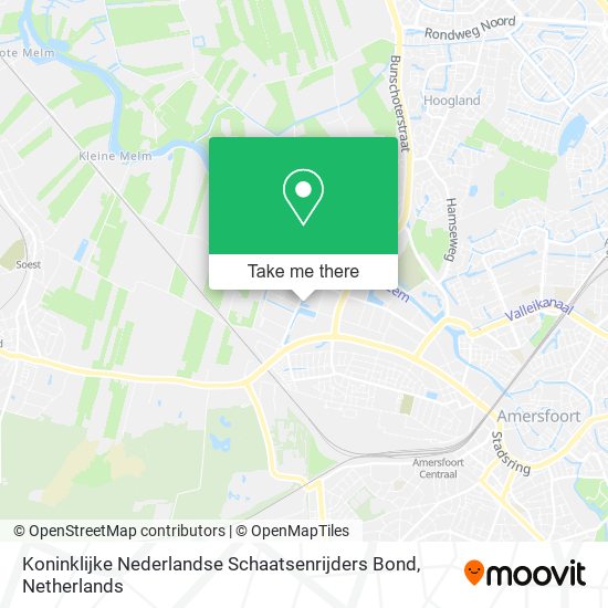 Koninklijke Nederlandse Schaatsenrijders Bond Karte