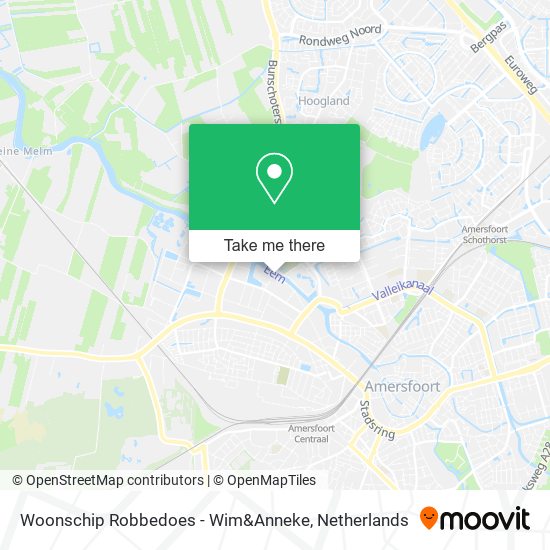 Woonschip Robbedoes - Wim&Anneke map