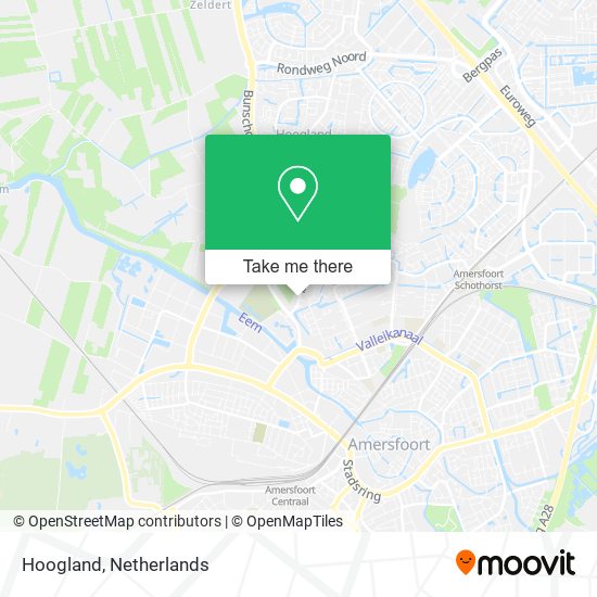 Hoogland Karte