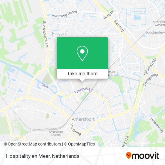 Hospitality en Meer map