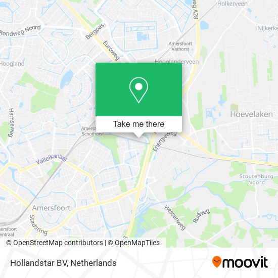 Hollandstar BV map