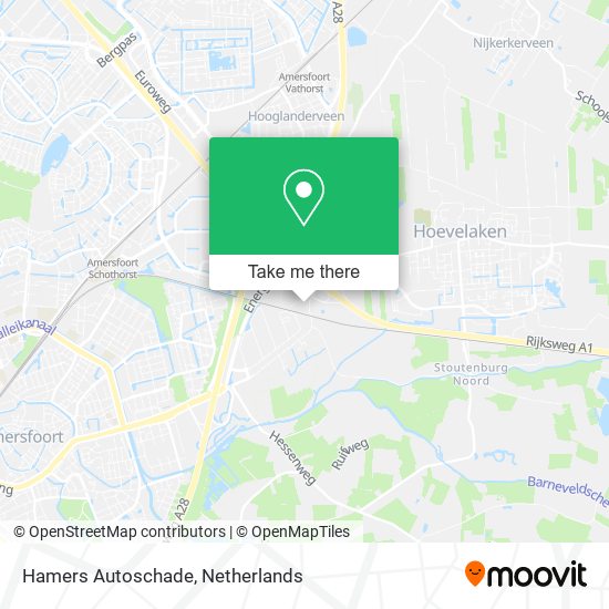 Hamers Autoschade map