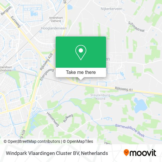 Windpark Vlaardingen Cluster BV map