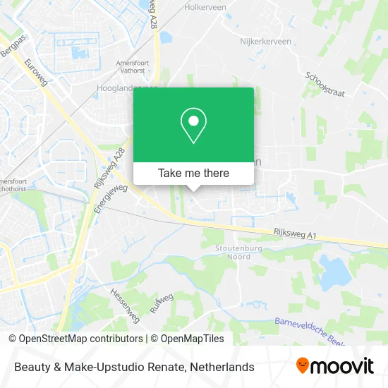 Beauty & Make-Upstudio Renate map
