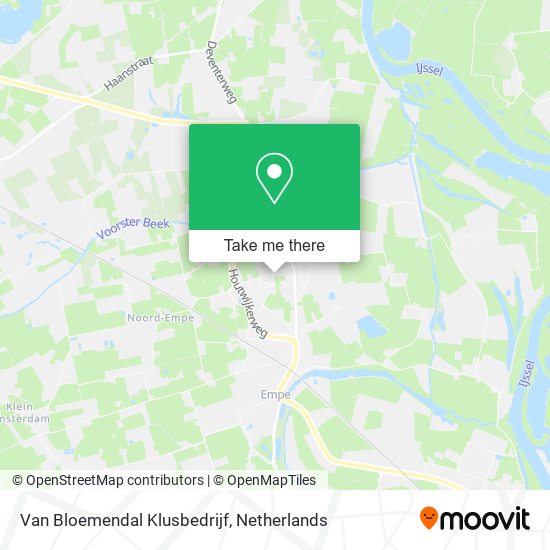 Van Bloemendal Klusbedrijf map