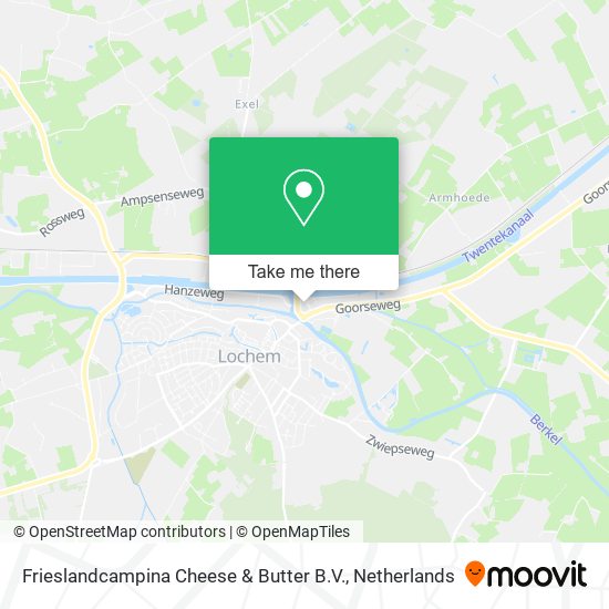 Frieslandcampina Cheese & Butter B.V. map