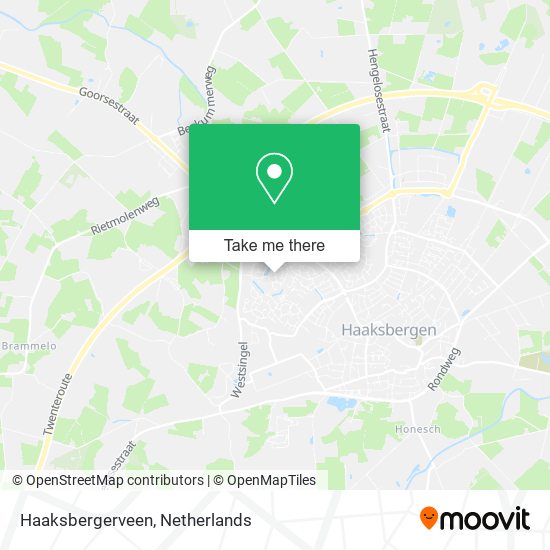 Haaksbergerveen map