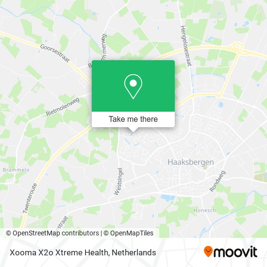 Xooma X2o Xtreme Health Karte