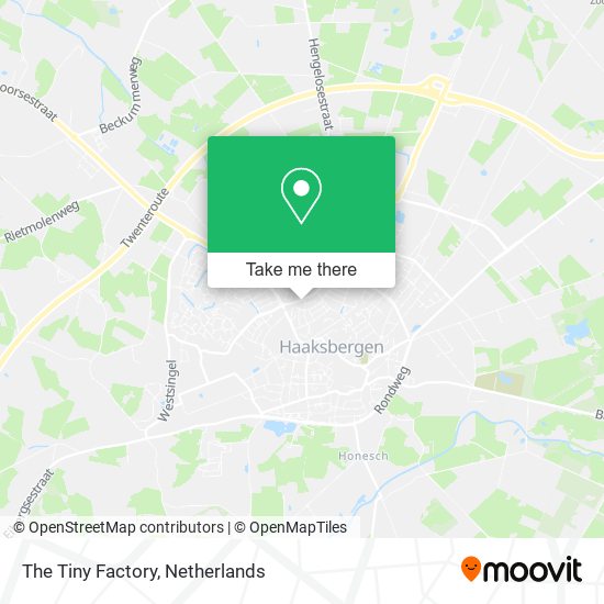 The Tiny Factory map