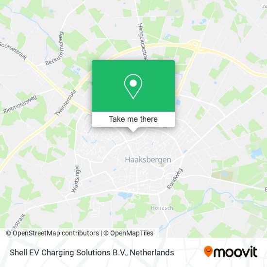 Shell EV Charging Solutions B.V. map