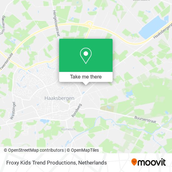 Froxy Kids Trend Productions map