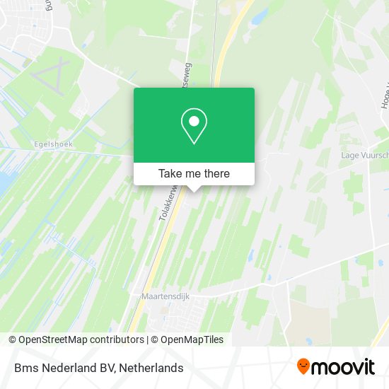 Bms Nederland BV map