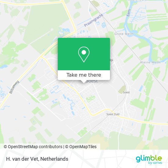 H. van der Vet map