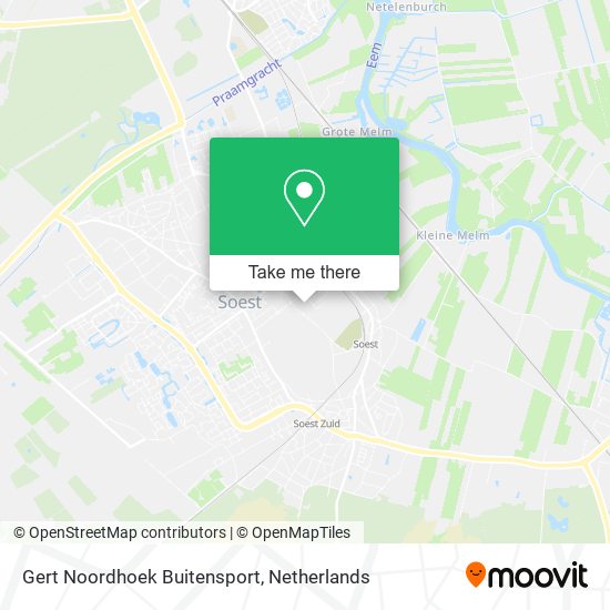 Gert Noordhoek Buitensport map